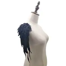 Водорастворимые кружева для вышивки крыла узор DIY кружевные аксессуары тяжелые многослойные наклейки