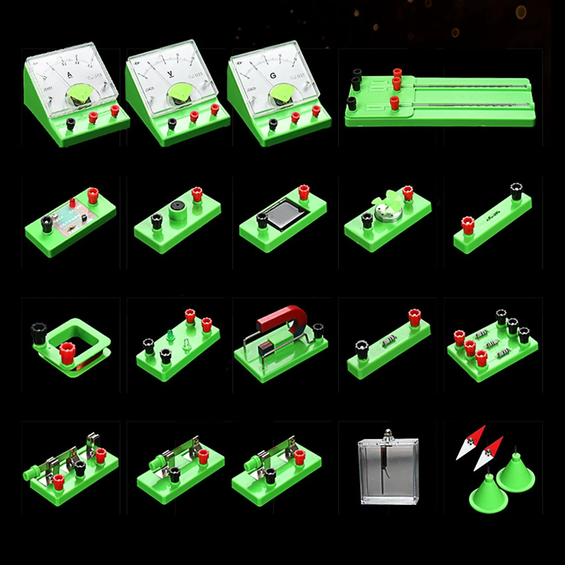  Electric Circuit Test Box Experiment Electromagnetic Teaching Equipment Educational Toy Christmas G - 4000309941813