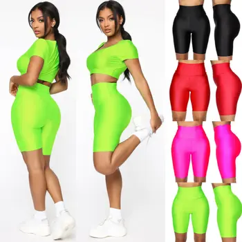 

Women Casual Skinny Running Gym Compression Sports Short Pants Shorts Hot Pant Compression Pocket Tights Quick Dry Push Fitness