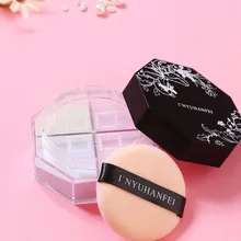 Прозрачный отделочный рыхлый порошок контроль масла Водонепроницаемый Макияж инструмент для кожи лица отделка KG66