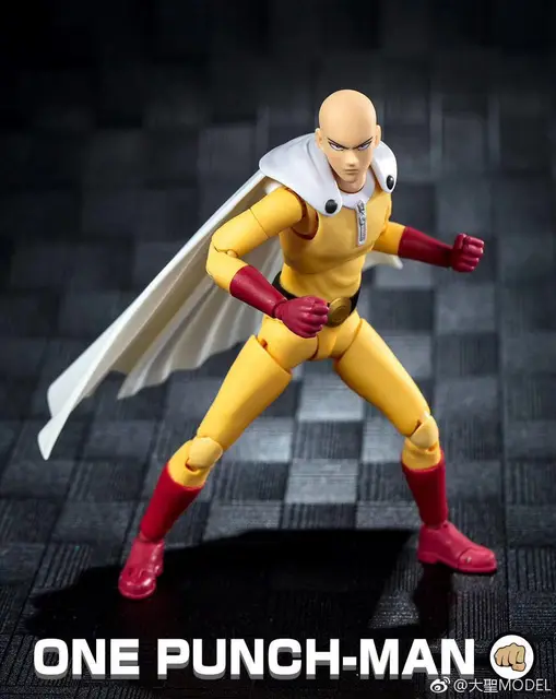 Custom Saitama Action Figure 8 Mego Scale -  Denmark