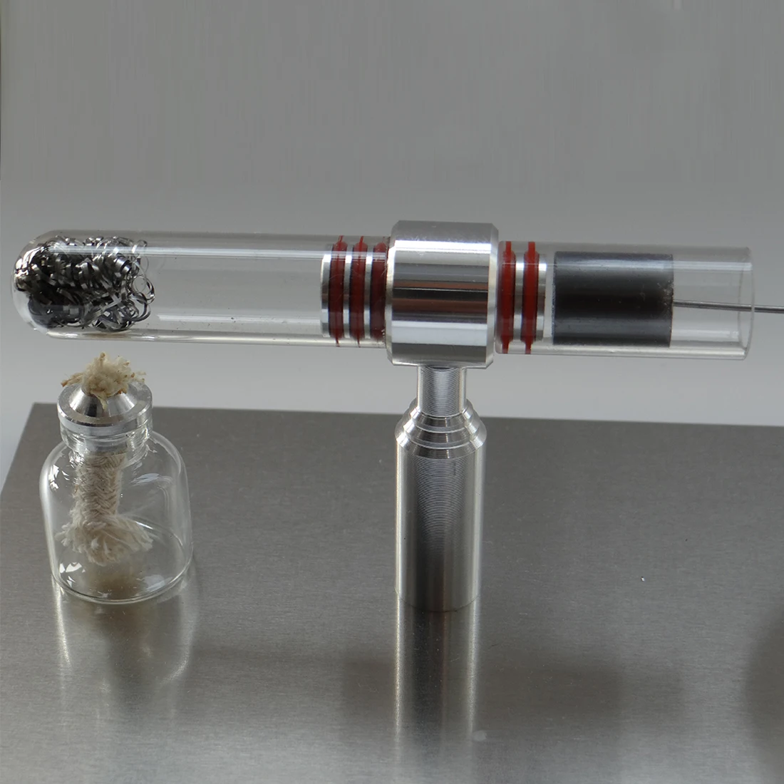 Mini Horizontal Type Single Cylinder Stirling Engine Model