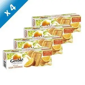 

X4 Gerblé Galleta De Naranja 280 G De Soja