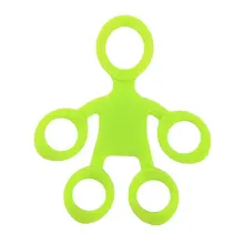 Силиконовый съемник для похудения, тренажер для пальцев, съемник для пяти пальцев, фитнес-игрушка, тренировочное оборудование, Эспандеры для пальцев