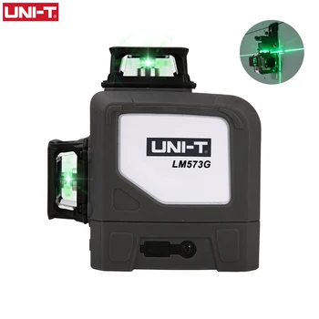 

UNI-T Laser Level 12 Lines 3D Green 360 Degree Horizontal Vertical Cross Super Self-leveling Instruments LM570 Series