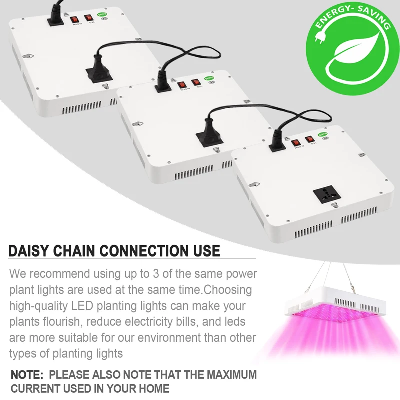 1000W Phytolamp For Indoor Plants 240 Leds Grow Light Full Spectrum Indoor Cultivation IR Phyto Lamp For Seedling and Blooming
