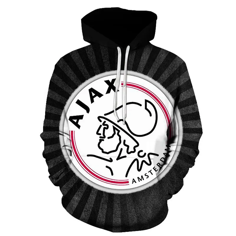 WNT953 Ajax толстовки Осенние мужские пуловеры мужские пальто Повседневная мода Футбол Ajax печать 3D толстовки унисекс хип хоп с капюшоном S-6XL - Цвет: WNT953