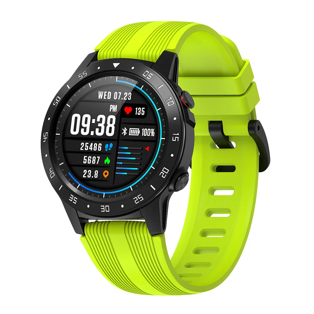 M5S сердечного ритма для взрослых Smart Watch Full HD сенсорный Фитнес трекер Многофункциональный Bluetooth Wearable Devices(носимое устройство