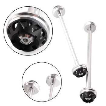 

Motorcycle Front & Rear Axle Fork Carsh Sliders Set for YAMAHA YZF R1 2007-2008