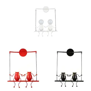 

MB8319/2 Creative Wall Lamp Simple Bedside Lamp Corridor Hallway Staircase Villain Lamp Iron Lamp Without Bulb