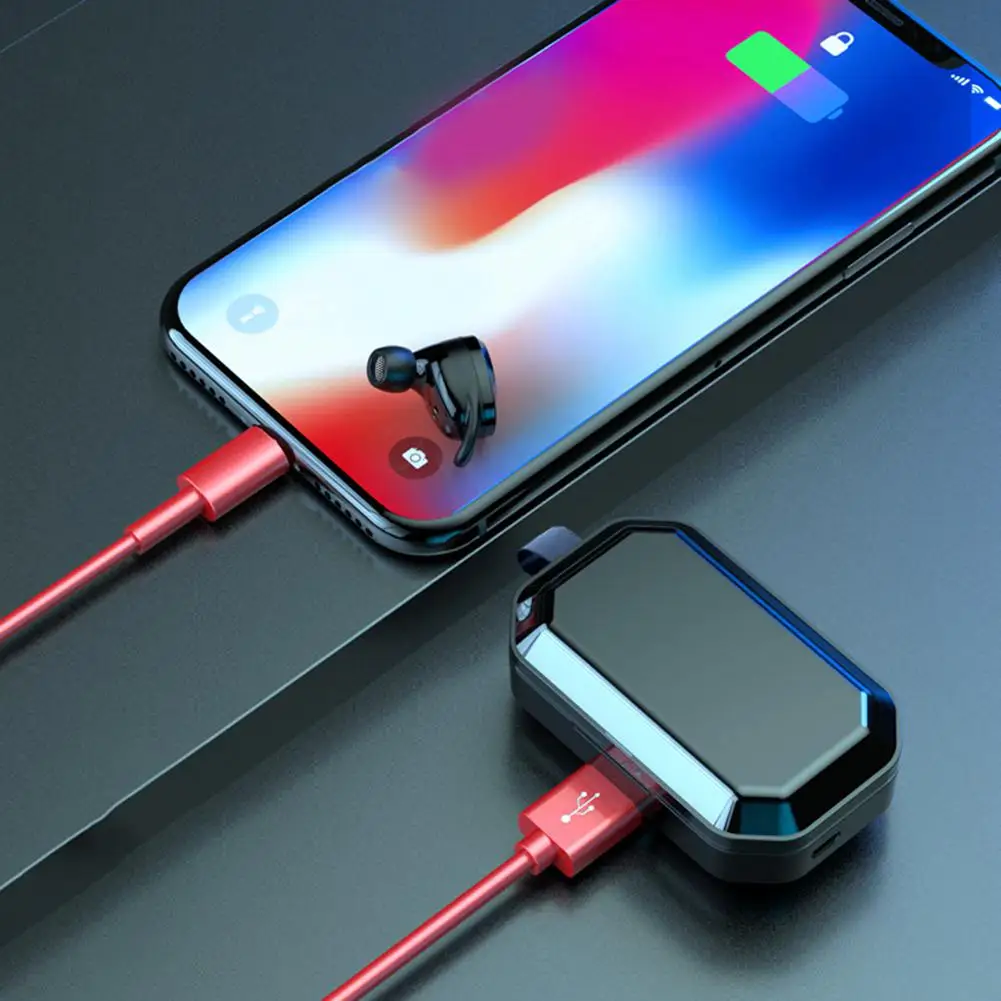 TWISTER.CK стерео Bluetooth наушники TWS 5,0 сенсорное управление в уши X6 водонепроницаемая Спортивная Беспроводная bluetooth-гарнитура