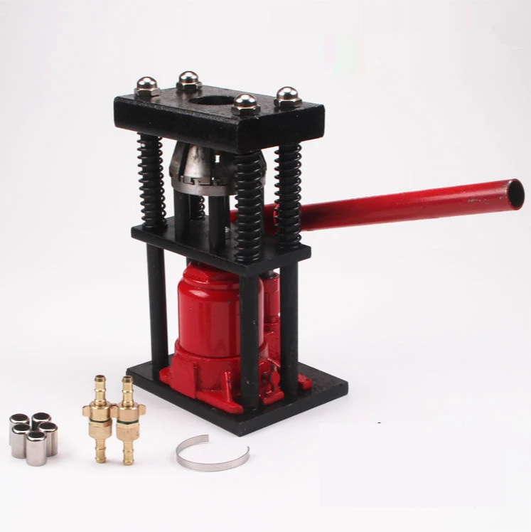 8toothUniversalMachineManualHydraulicHoseCrimperHydraulicBottle