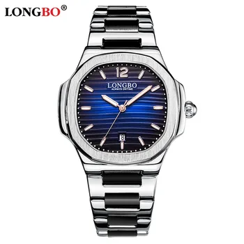 

Fashion LONGBO Top Brand Men Women Brief Casual Unique Quartz Wrist Watches Luxury quartz-watch Relogio Feminino Montre Femme