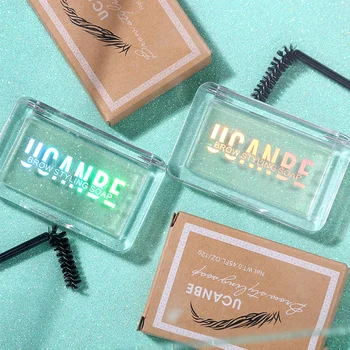

Ucanbe Makeup 3D Feathery Brow Styling Soap Eye Brow Setting Gel Transparent Waterproof Long Lasting Tint Eyebrow Cream Cosmetic