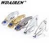 1Pcs Metal VIB Lures 5cm 11g vivid Vibrations Spoon Lure Fishing bait Bass Artificial Hard Bait Cicada lure VIB Bait 3D Eyes ► Photo 1/6