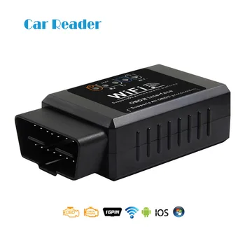 

OBD2 WIFI v1.5 ELM327 18F25K80 Chip Car fault code reader Auto Diagnostic tool for IOS/Android system