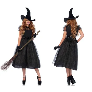 

women Halloween Carnival Party Black Witch Costume Darling New anime Costumes for Women Adult Fantasia Dresses Anime