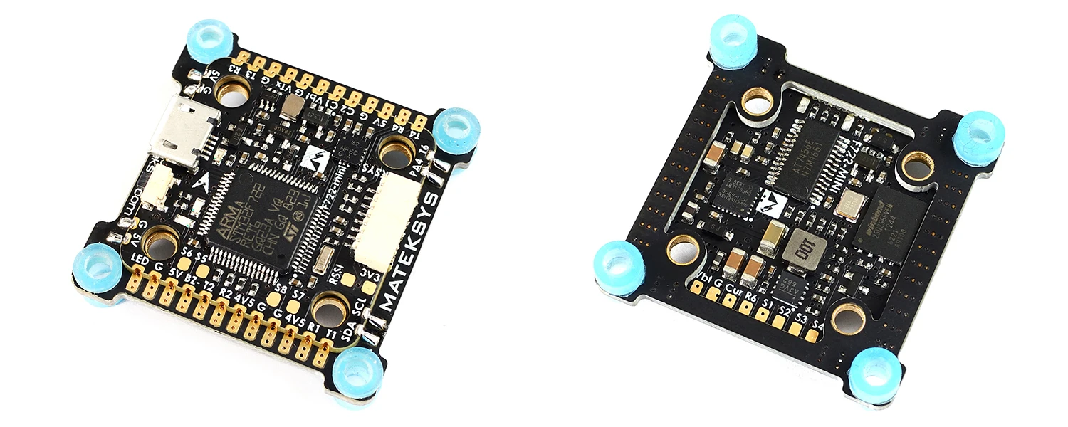Matek System F722 мини-Контроллер полета OSD двойной гироскоп/Acc 32M Flash 5 V/2A BEC FC для радиоуправляемого дрона FPV гоночная беспилотная часть Accs