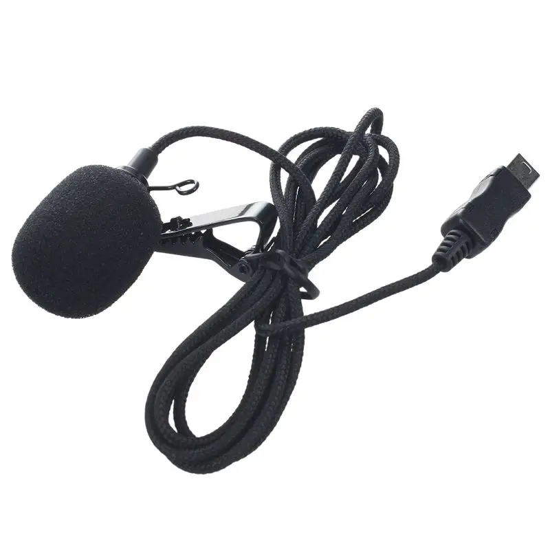 

Professional Mini USB External miniphone with Collar Clip for GoPro Hero 3 3+
