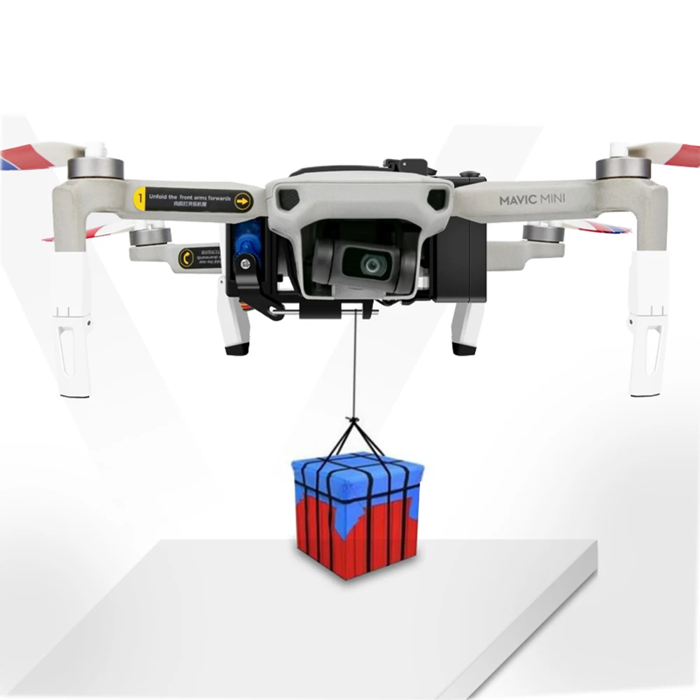 Дрон система сброса Полезная нагрузка доставка дроппер устройство для DJI Mavic мини