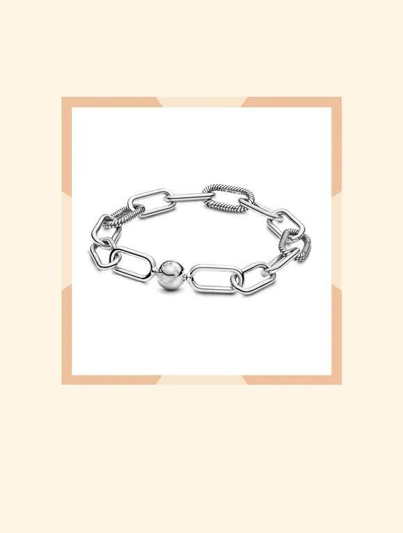 The Latest Version Of 2019 Winter Bracelet With 100%925 Sterling Silver Thick Chain Design Is Free Shipping Logo |