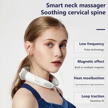 

Electric Neck Shoulder Heating Massager Pain Relief Cervical Relaxation Tool