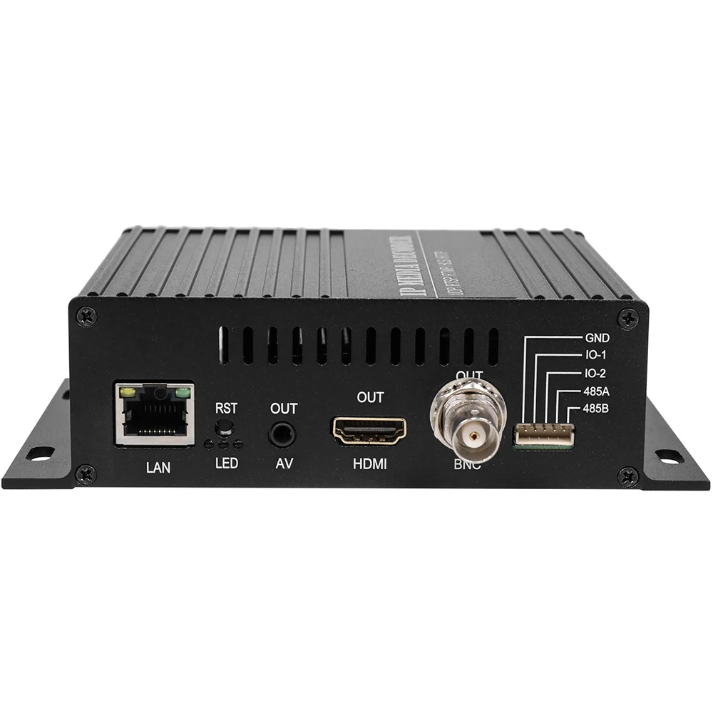 H.265 H.264 UHD 4K IP камера декодер для потокового видео Аудио HDMI + CVBS AV RCA выход с