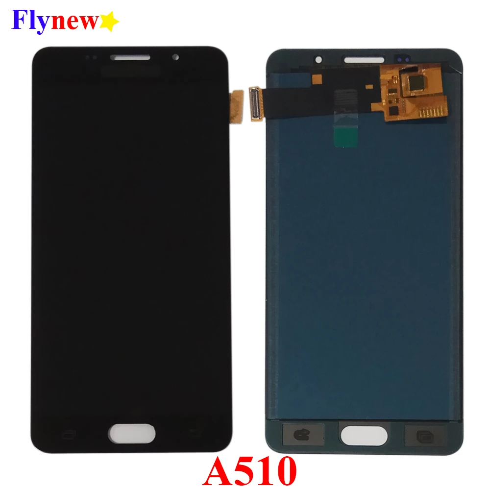 Super AMOLED ЖК-дисплей для Samsung Galaxy A5 2016 A510 A510F A510M A510FD A5100 сенсорный дигитайзер экран в