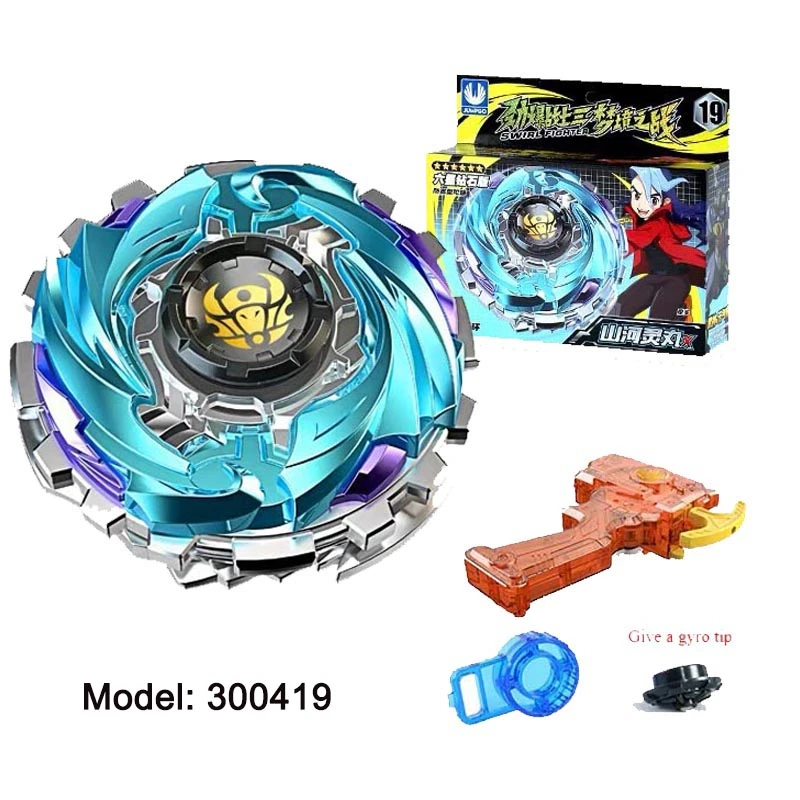 Beyblade Burst Gt 3400-17 King Rifle X однослойный гироскоп Bayblade Metal God Fafnir волчок Bey Blade Blades игрушка