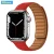 Leather Link For Apple Watch Band 45mm 41mm 44mm 40mm 49mm Original Magnetic Loop bracelet iWatch Series 8 Ultra 3 SE 6 7 Strap 31
