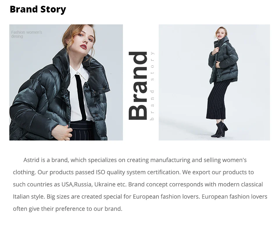 Astrid 2020 Spring coat women Outwear trend Jacket Short Parkas casual fashion female high quality Warm Thin Cotton ZM-8601