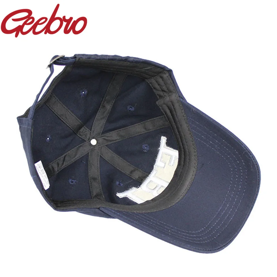 Geebro Women Fashion Cool FBI Police Snapback Baseball Caps Men Brand Unisex Army Sports Running Casual New Summer Sun Hats 5
