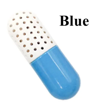 KOTLIKOFF влагопоглотитель дезодорант для обуви в форме капсулы осушитель ящик для обуви комнатный углеродный дезодорант осушитель набор для ухода за обувью - Цвет: Blue