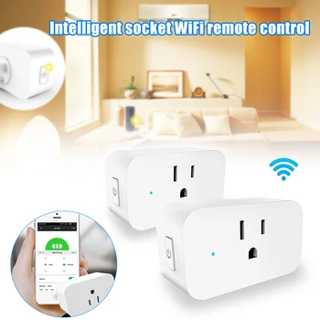 

Smart Plug Wifi Timing Remote Control 110-240V 2000W For Home Office @M23