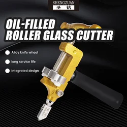 Manual cutting ceramic tile professional 2-in-1 glass cutting machine knife feeding wheel cutting ceramic tile tool