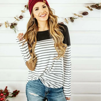 

Women's Nursing Top maternity Clothes Long Sleeve Print Breastfeeding Shirt Blouse Breast Feeding Tops Blouse