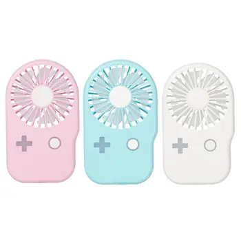 

Mini Portable Handheld USB Rechargeable Fan Unique Game Console Shape Summer Air Conditioner Cooling Fan with Lanyard for
