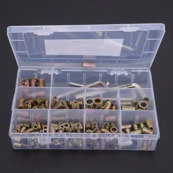 

149pcs Rivet Nut Colored Zinc Furniture Nut M4/M5/M6/M8 Female Male Thread Fasteners Hardware Tool