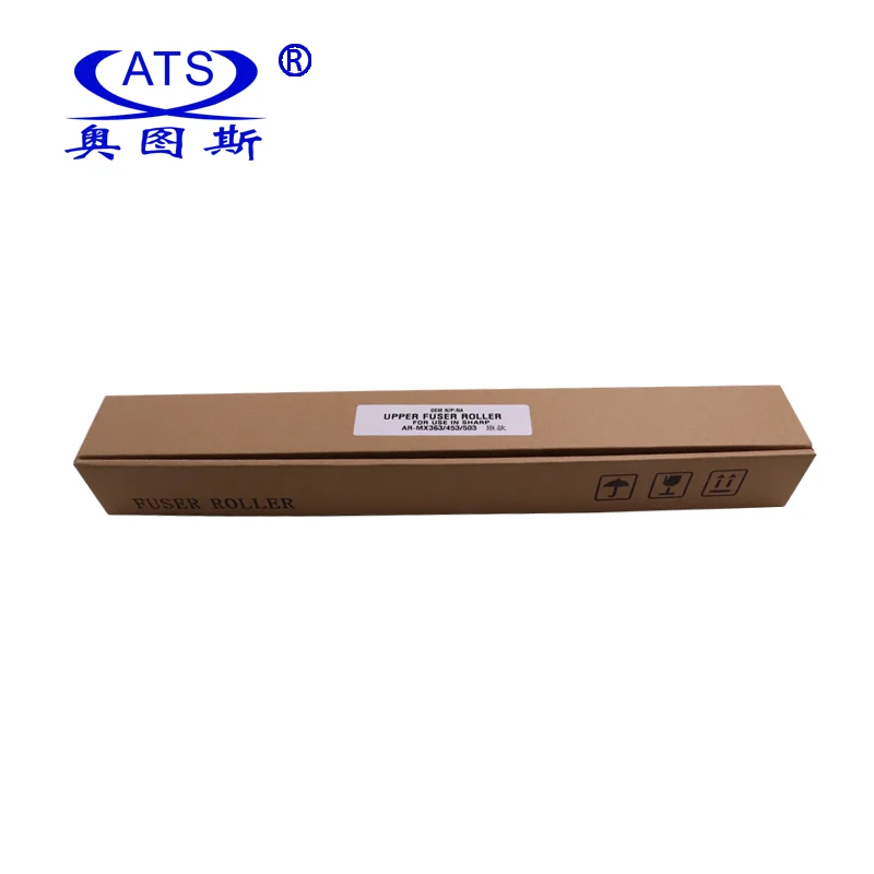 2pcs 샤프 용 상단 퓨저 롤러 히트 롤러 AR-MX 363 453 503 MX363 MX453 MX503 호환 복사기 예비 부품