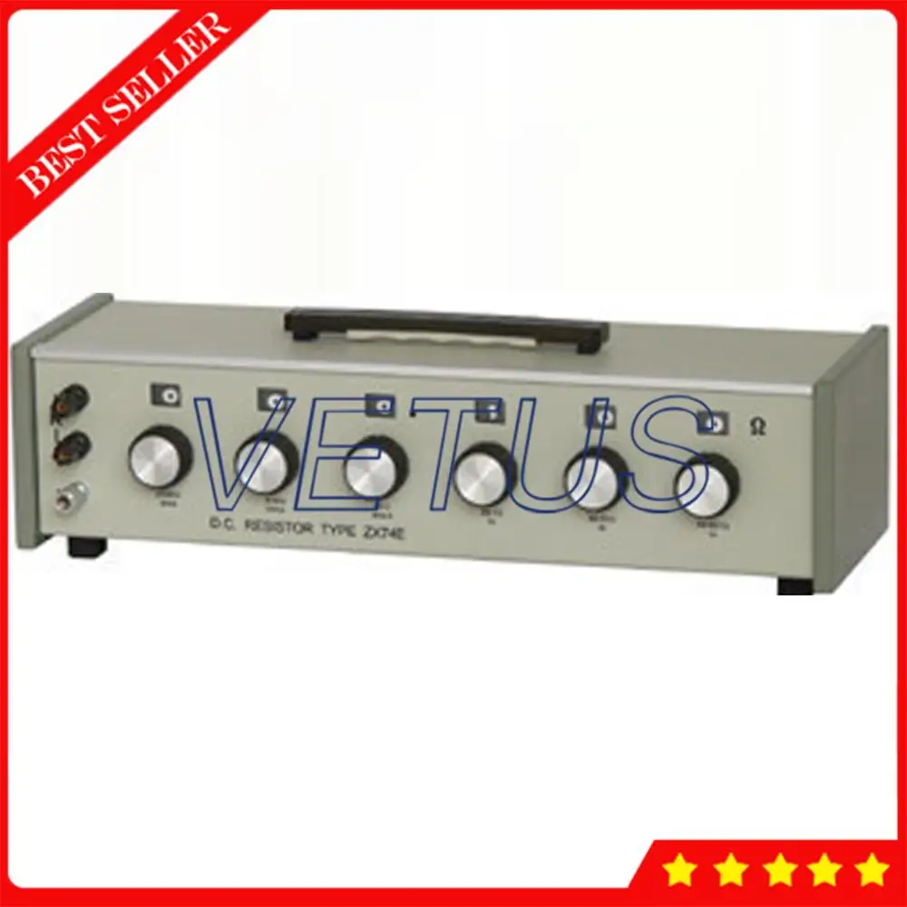 Resistance Meters ZX92 5 Dials Resistor Decade Box with 0.011111.10