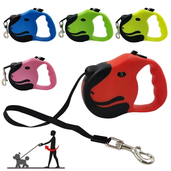 

3.0m/5M Retractable Dog Leash Automatic Flexible Dog Puppy Cat Traction Rope Belt Dog Leash for Small Medium Dogs Pet Products