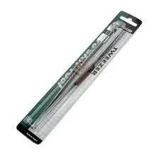 1 PK-119 T пинцет с прямым наконечником волоконный зажим для пайки ювелирных изделий с деревянной ручкой 448A