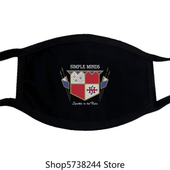 

Mens Mask Sparkle In The Rain Rock Band Simple Minds Color Black Washable Reusable Mask with