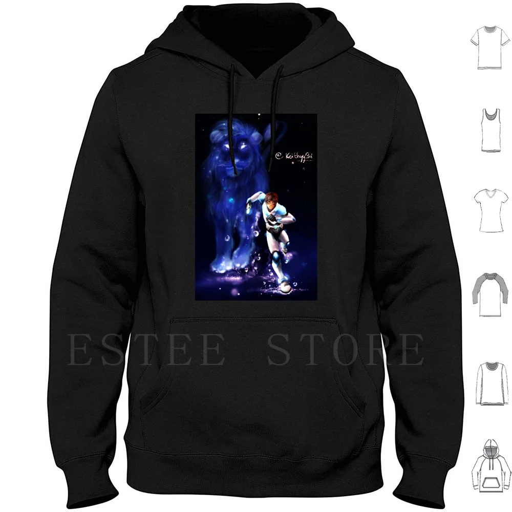 Lance Blue Paladin Felpe Con Cappuccio Lancia A Maniche Lunghe Voltron Vld Blue Lion Paladin Paladin Bleu Lance Mcclain Blue Paladin