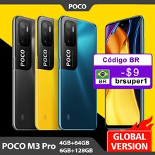 Global Version POCO M3 Pro 5G Smartphone NFC 64GB/128GB Dimensity 700 Octa Core 90Hz 6.5” FHD+ Screen 48MP Triple Camera 5000mAh