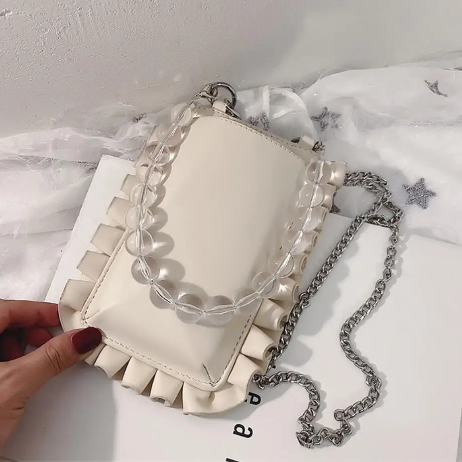 

Elegant Lady Mini Square Crossbody Bag 2020 Fashion New Quality PU Leather Women's Designer Handbag Chain Shoulder Messenger Bag