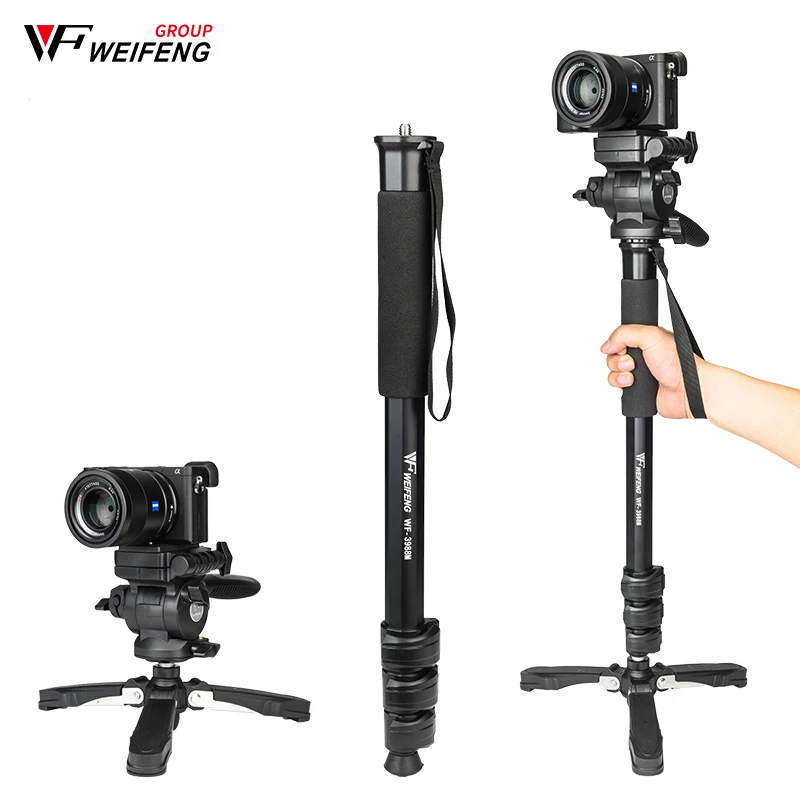 Штатив Weifeng WF-3958M WF 3958 м штативы для камеры монопод SLR Портативные путешествий