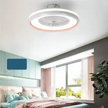 

Ceiling Fan with Lighting LED Light 3 Color Temperature Adjustable Wind Speed Remote Control Modern LED Lantern Lamp Lighting
