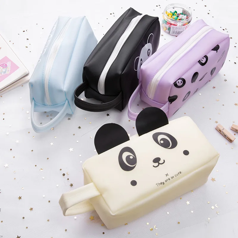 Креативный чехол для карандашей SQUMIDER, мультяшная коробка для карандашей на молнии, вместительная сумка для студенческого подарка, милые школьные канцелярские принадлежности
