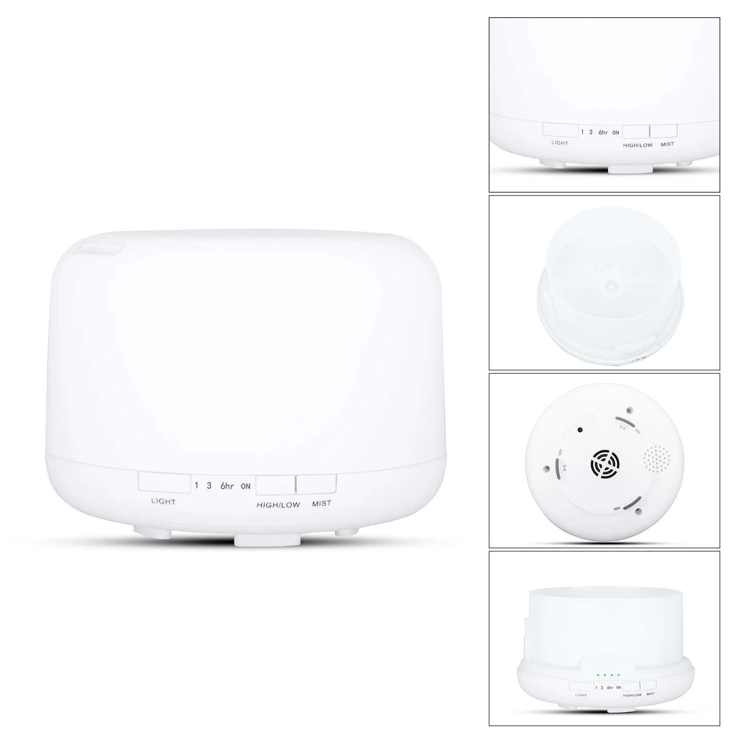 

1000Ml Air Humidifier Aroma Diffuser Aromatherapy Essential Oils Ultrasonic Humidifier Mist Maker 7 LED Color